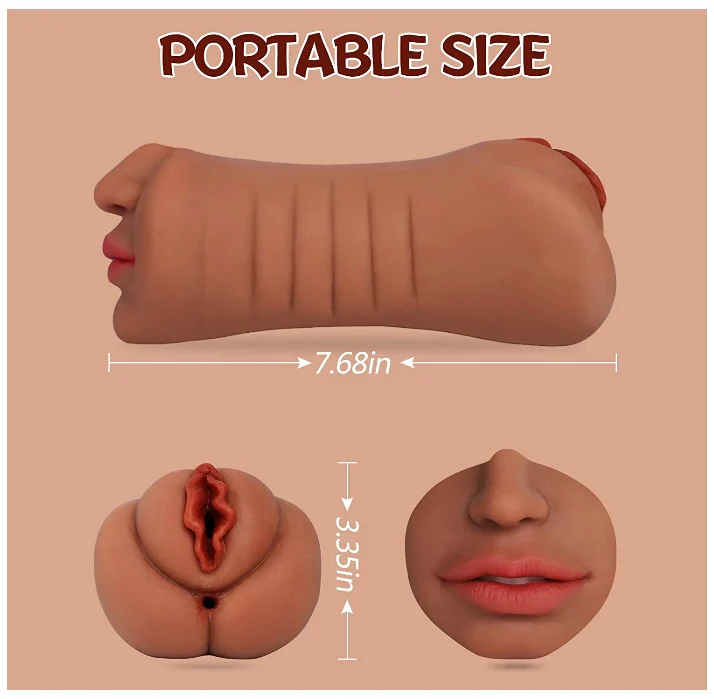 in Lifelike Male Masturbator Mocha Lite