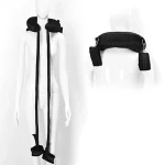 Leg Restraint Bondage System Black