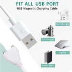 Screenshot 2021 10 28 at 21 12 59 Amazon com Magnetic USB DC Charger Cable Replacement Charging Cord 6mm 0 24in Electronics