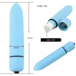 Speed Waterproof Bullet Vibrators AAA Black