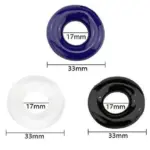 Blush Stay Hard Waterproof Silicone Cock Rings Pack