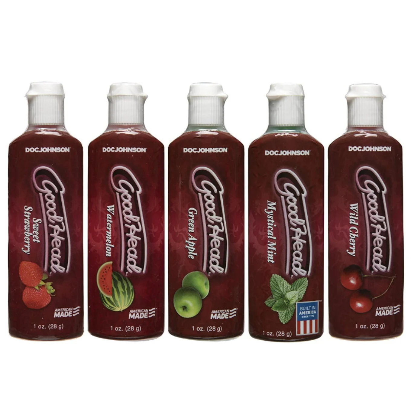 Doc Johnson Good Head Oral Delight Gel Assorted Fruits