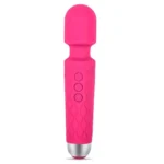 Powerful Pattern Rechargeable Massager Pink