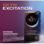 SKYN Excitation Non Latex Lubricated Condoms Count