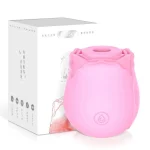 Clitoral Sucking Rose Massager Light Pink