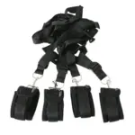 Under Bed Restraint Kit with Whip Black