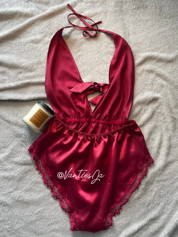 Vanties Ja Romper Red