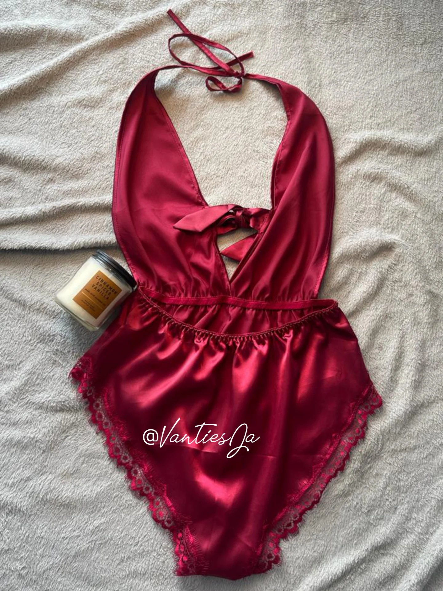 Vanties Ja Romper Red
