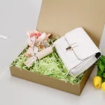 Collapsible Gift Box with Magnetic Closure x x Gold