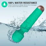 Modern Mini Personal Wand Massager Aquamarine