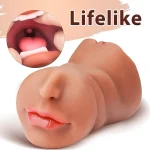 in Lifelike Male Masturbator Mocha Lite