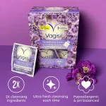 Vagisil Scentsitive OTG Fem Wipes Lavender Wildflower