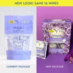 Vagisil Scentsitive OTG Fem Wipes Lavender Wildflower