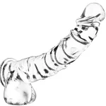 Ribbed Dildo Inch G spot Monster Dildo Clear
