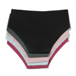 Seamless V Waist Ice Silk No Trace Panties Comfort Fit Yellow