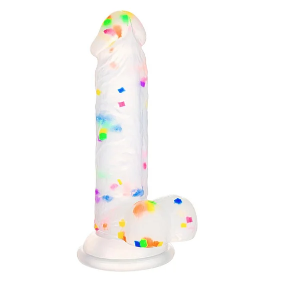 Realistic Liquid Silica Inch Colorful with Strong Suction Cup Confetti