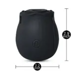 Clitoral Sucking Rose Massager Black