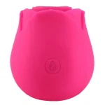 Clitoral Sucking Rose Massager Hot Pink