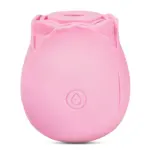 Clitoral Sucking Rose Massager Light Pink