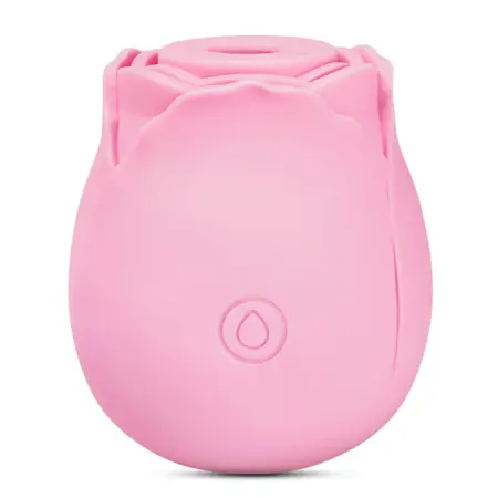 Clitoral Sucking Rose Massager Light Pink
