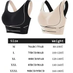 Front Cross Side Buckle Shaping Lifting Bra Ink Green