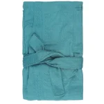 Luxury Waffle Spa Robe Deep Green