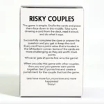 Risky Couples Drinking Game Spicy Dares & Questions