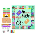 Couples AdultOpoloy Game Night Set x inch Washable Mint