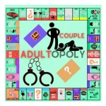 Couples AdultOpoloy Game Night Set x inch Washable Mint