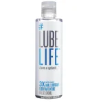 LubeLife X Anal Lubricant Non Sticky Thicker Water Based Lube Smooth Glide Oz