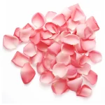 Artificial Fake Silk Rose Petals Peach