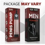 Manual Vacuum Penis Enlarger Pump with Pressure Gauge