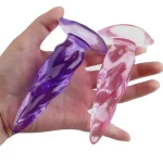 Mini Crystal Anal Plug Inches Purple