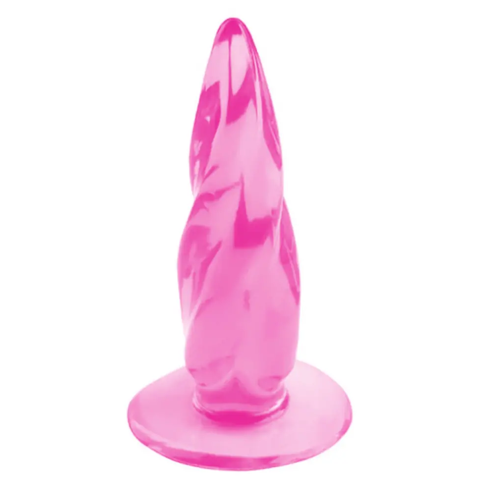Mini Crystal Anal Plug Inches Pink