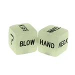 pc Romantic Dice Game Gifts for Couples Glow