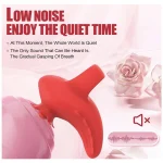 Rechargeable Vibrating Finger Massager Red