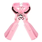 Bondage Love Sling Sex Swing Set with Adjustable Restraints and Straps Max Load lbs Pink