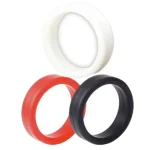 Extra Thick Reusable Silicone Delay Ring Set for Men pcs Red Black White