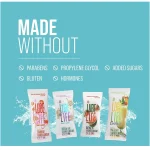 Lube Life Flavor Packs Water Based Flavored Personal Lubricants Oz
