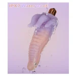 Tentacle Style Silicone Sleeve AAA Powered Mini Vibrator with Vibration