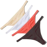 Cotton Thong Underwear Orange