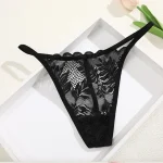 Low Rise Lace Thong Panties Thins