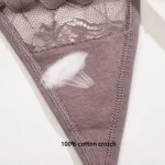 Low Rise Lace Thong Panties Thins