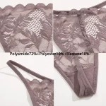Low Rise Lace Thong Panties Thins