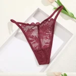 Low Rise Lace Thong Panties Thins