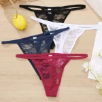 Low Rise Lace Thong Panties Thins