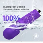 Powerful Pattern Rechargeable Massager Purple Waves