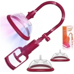 Vagina Pump and Clit Pump for Increased Sensitivity Powerful Suction Red