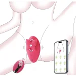 App & Remote Control Wearable Butterfly Panty Vibrator Vibration Modes Waterproof Rechargeable Rose Pink