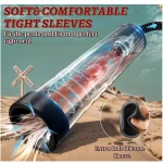 Manual Penis Pump with Realistic Mouth Masturbator x